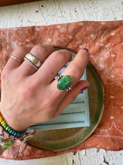 Sonoran Mtn Turquoise "Chelan" Ring  - Size 8 3/4
