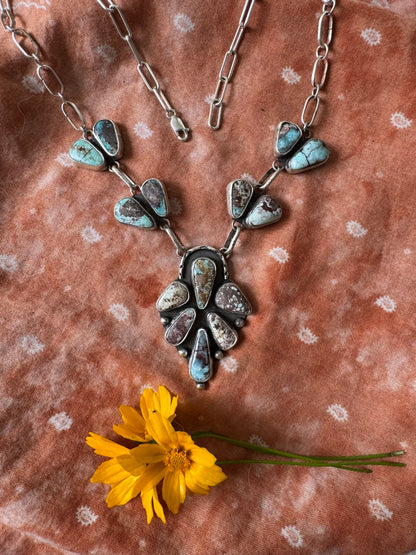 Dry Creek Turquoise Statement Necklace