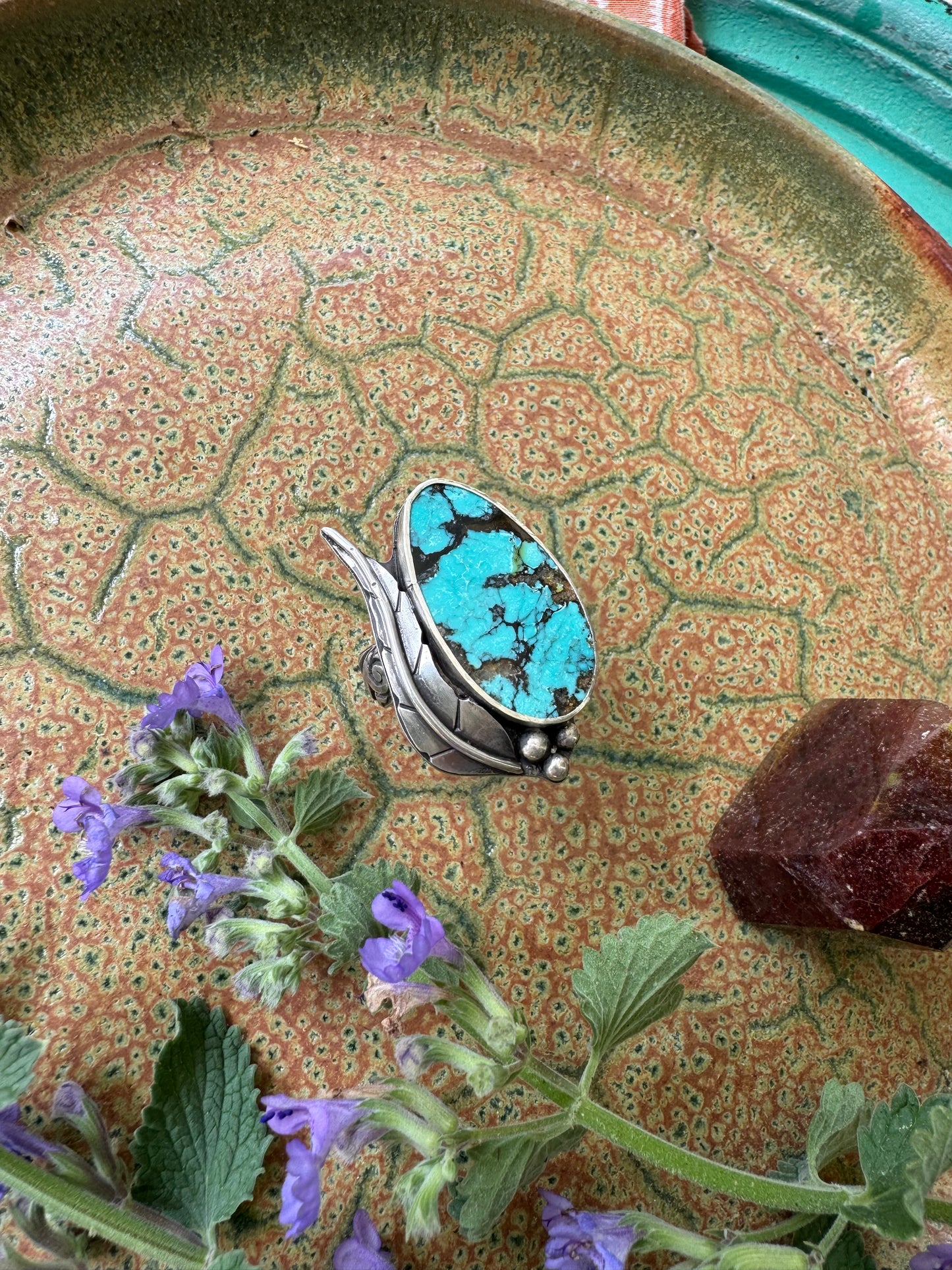 Hubei Turquoise Ring - size 8