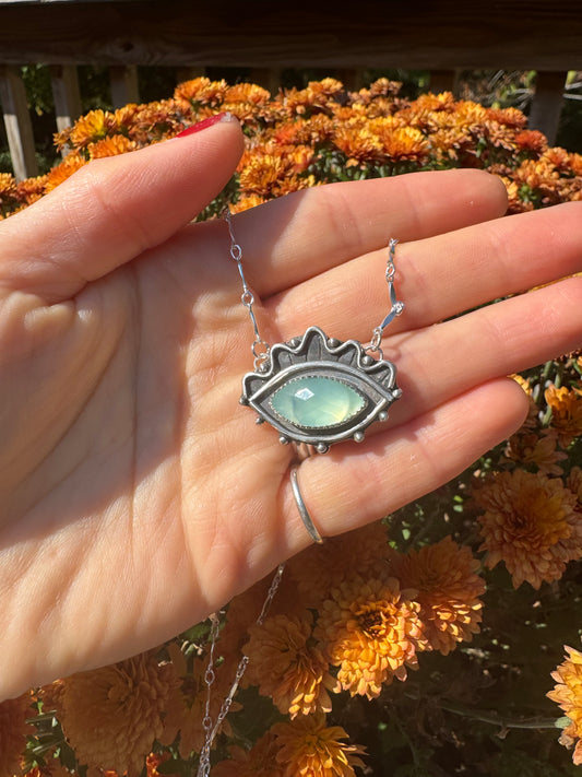 Chalcedony Seer Necklace