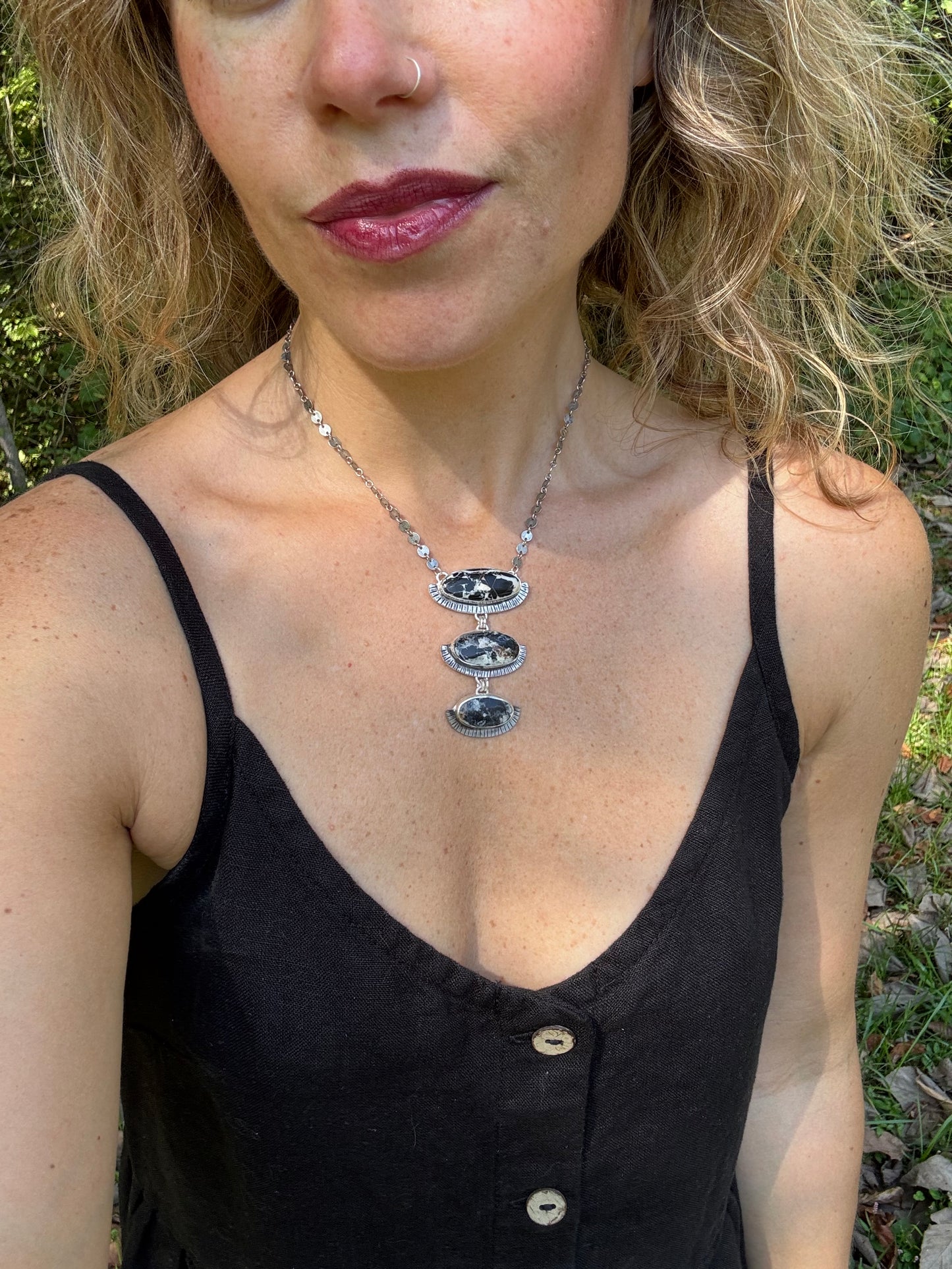 White Buffalo Yuba Necklace