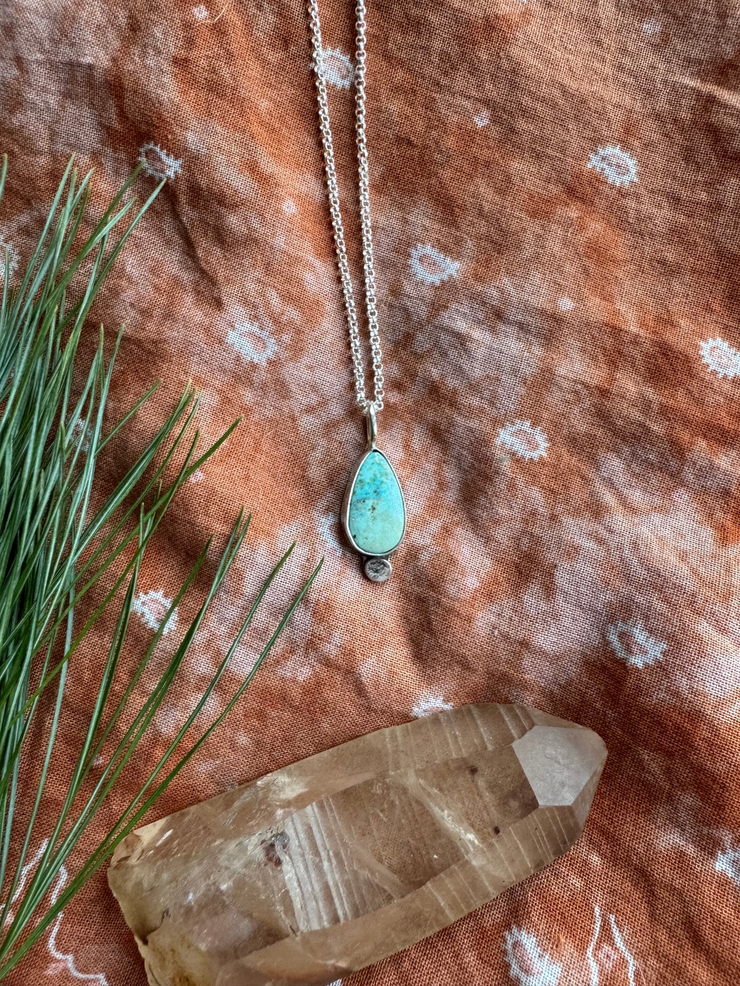 Turquoise Dainty Drop - no.7