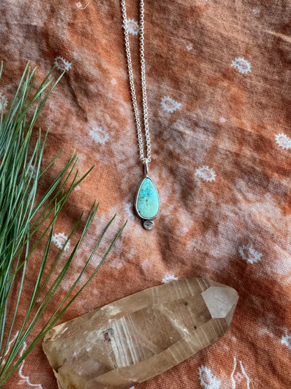 Turquoise Dainty Drop - no.7