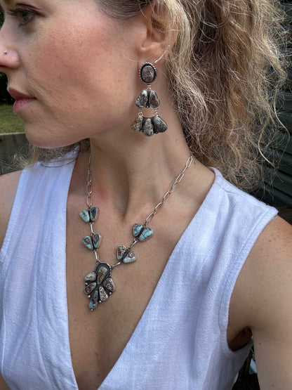 Dry Creek Turquoise "Sugar Pine" Earrings