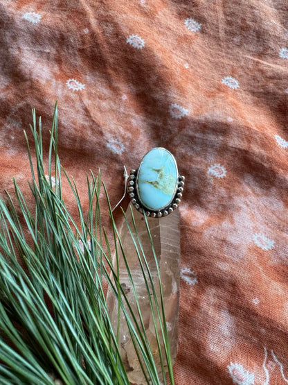 Lone Mountain Turquoise Ring - Size 7