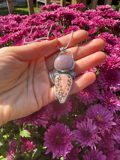 Pink & Purple Pendant