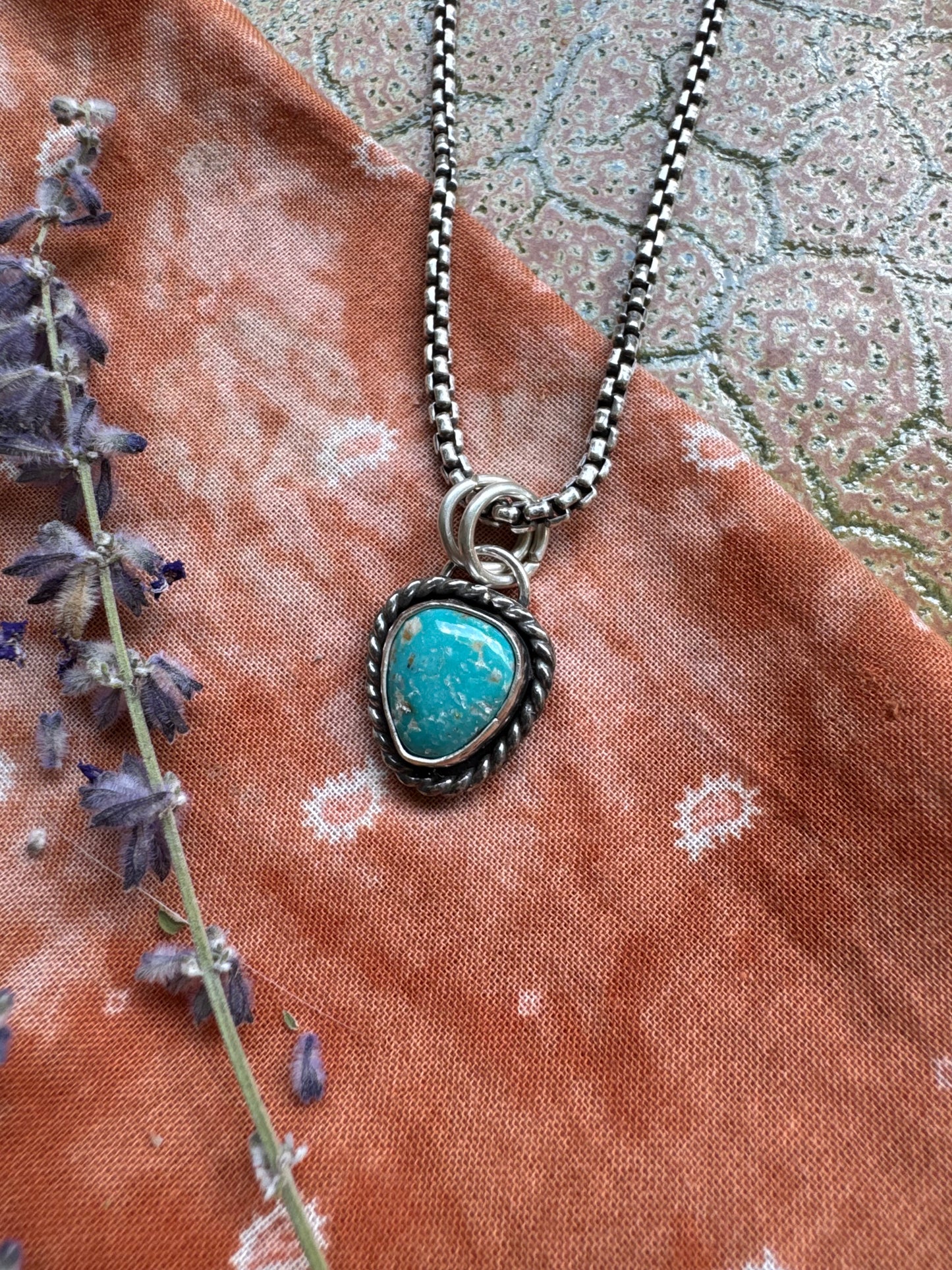 Fox Turquoise Necklace