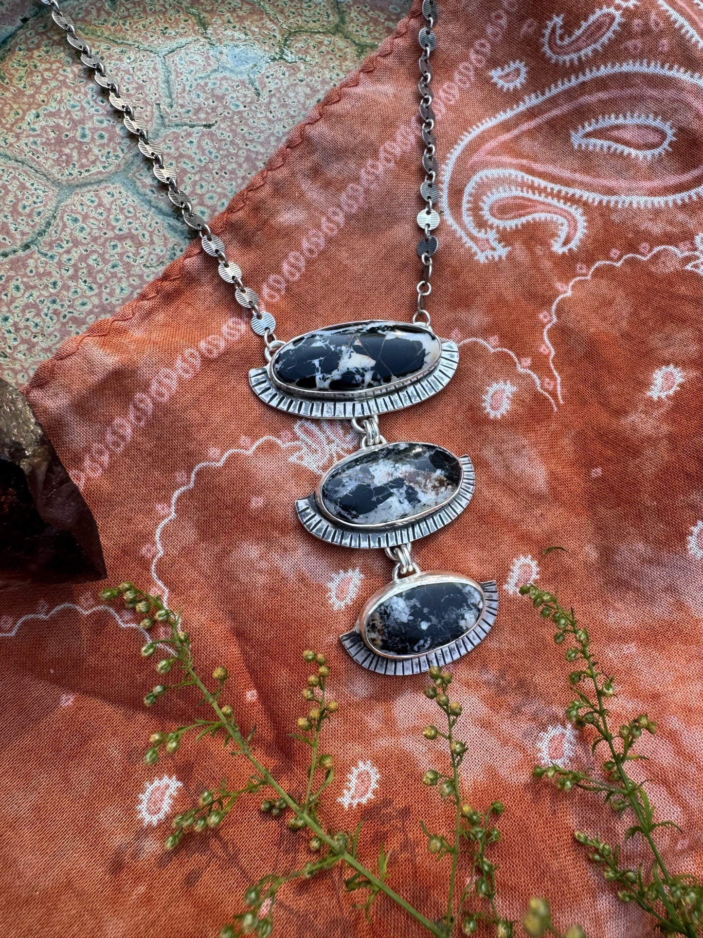 White Buffalo Yuba Necklace