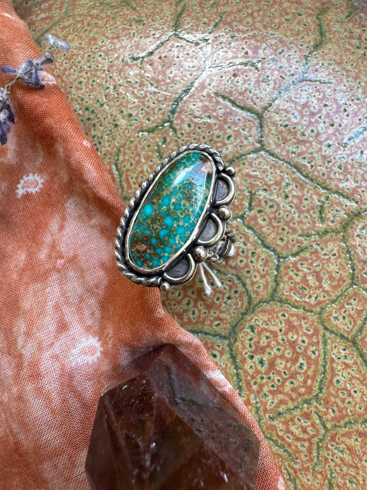 Catalina Turquoise Ring - Size 8 1/2