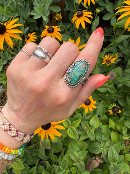 Catalina Turquoise Ring - Size 8 1/2