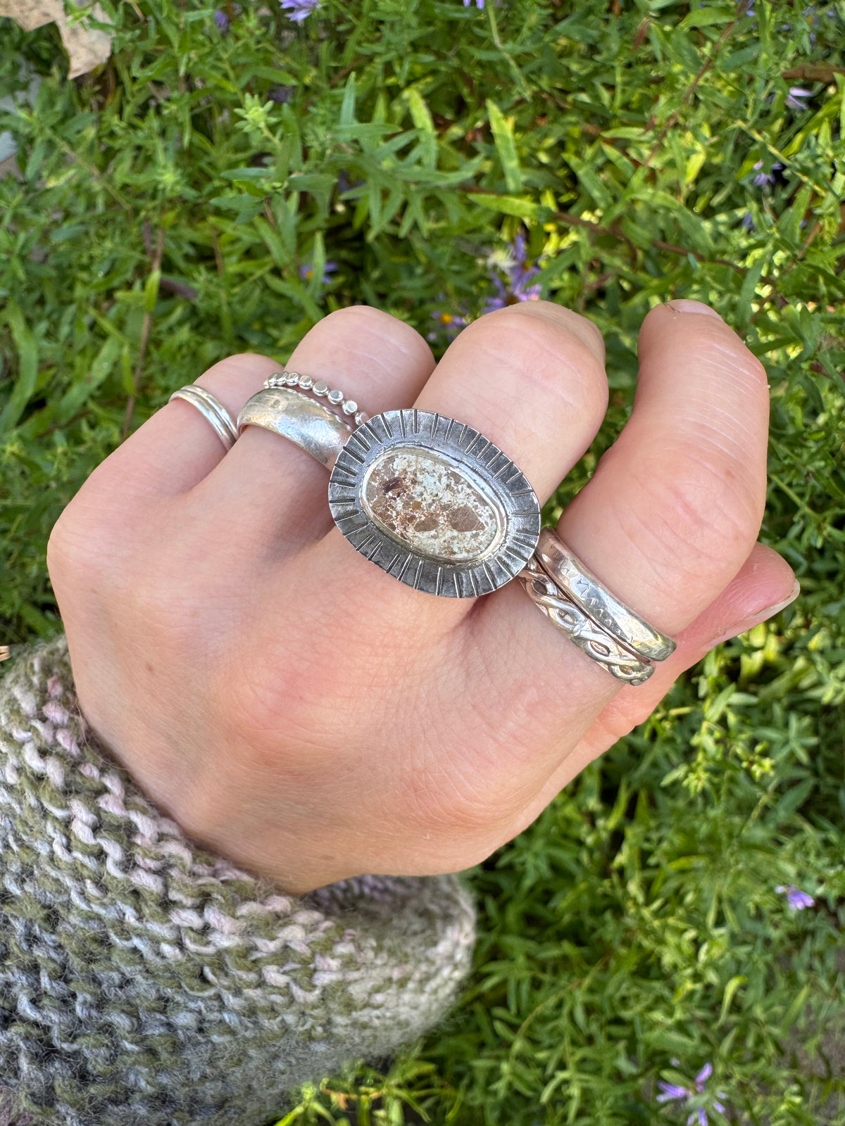 Dry Creek Turquoise no. 4 - Size 7