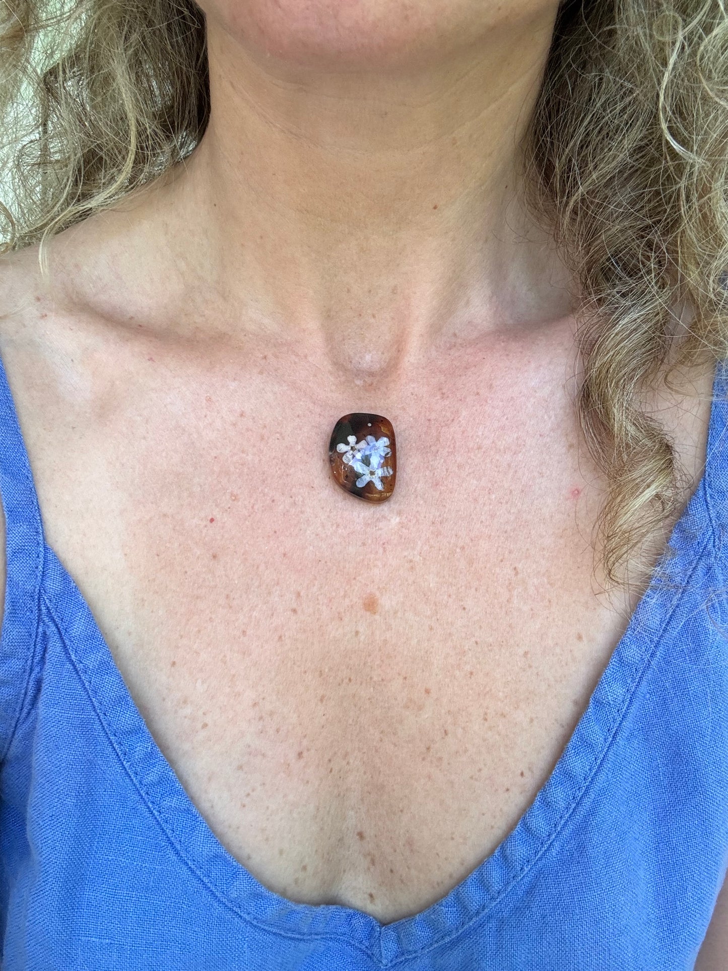 Deposit - made to order MT Agate + Botanicals no.5