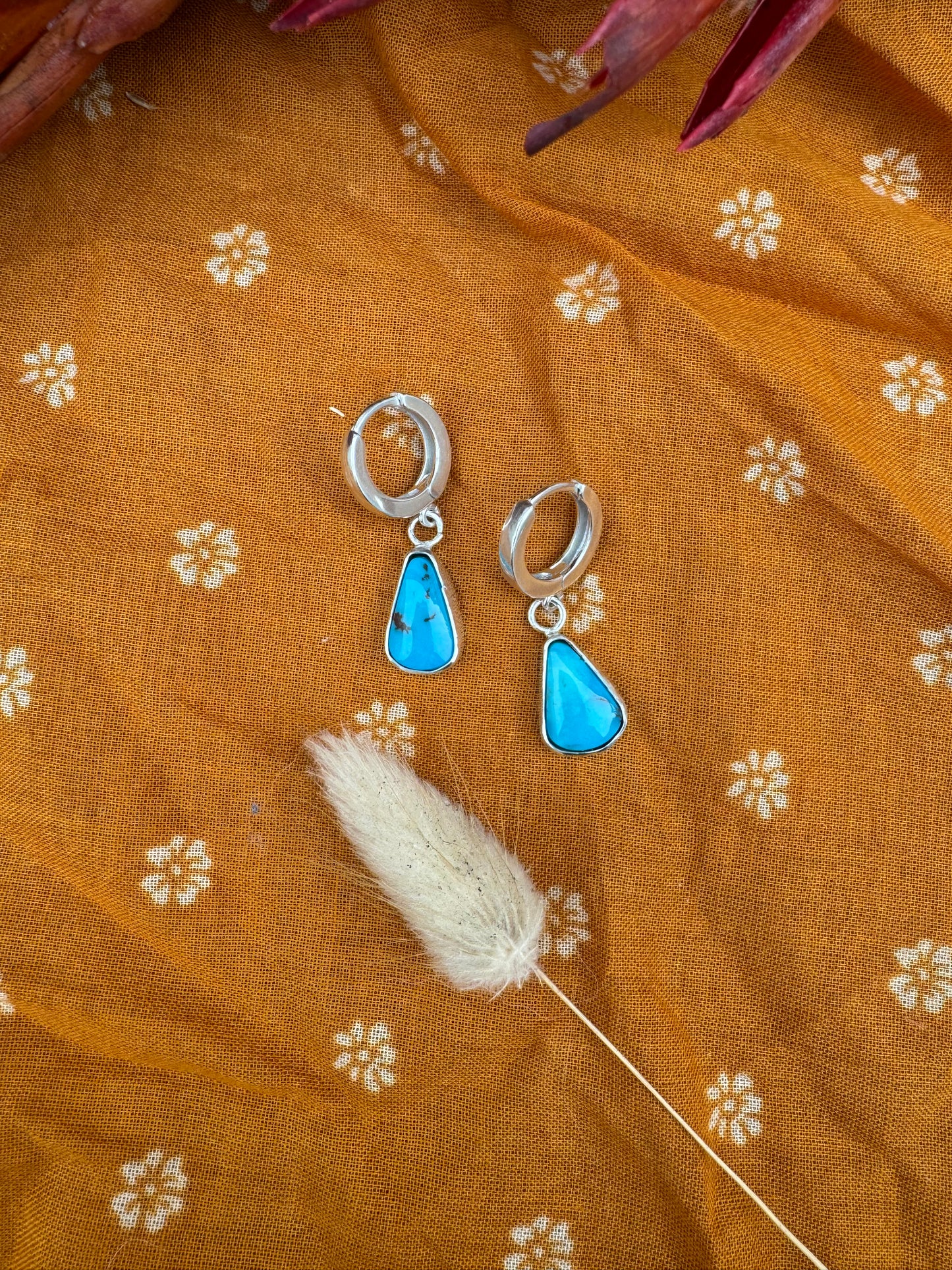 Egyptian Turquoise Earrings