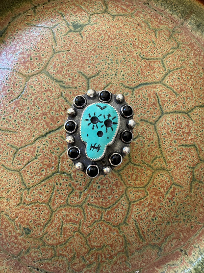 Friendly Faces - Campitos Turquoise Skull