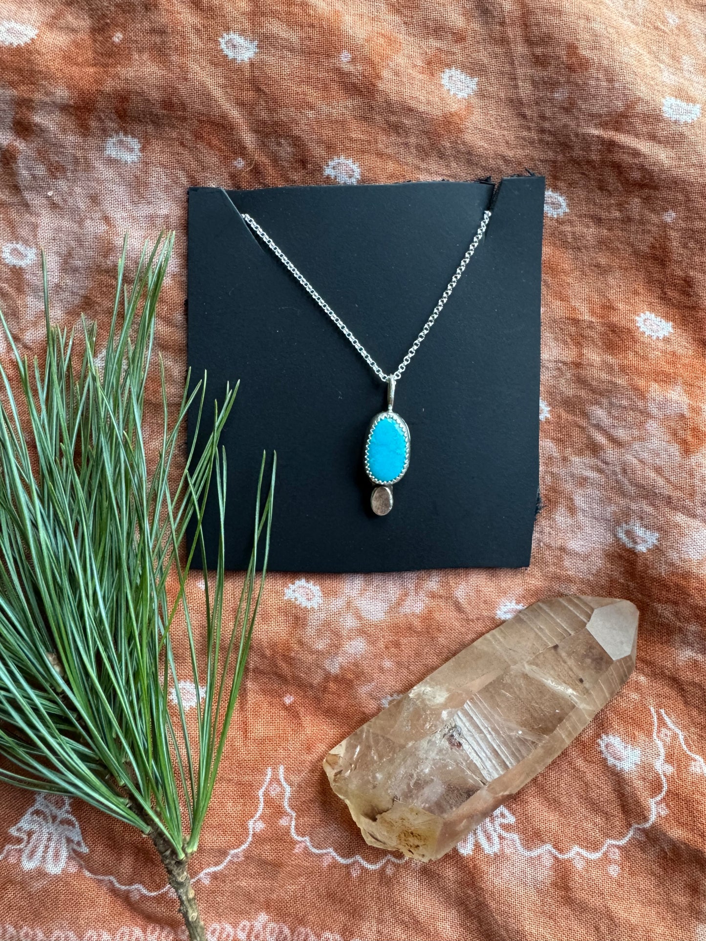 Turquoise Dainty Drop - no.1