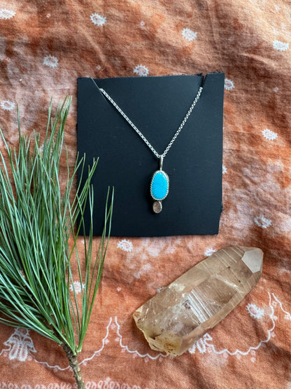 Turquoise Dainty Drop - no.1