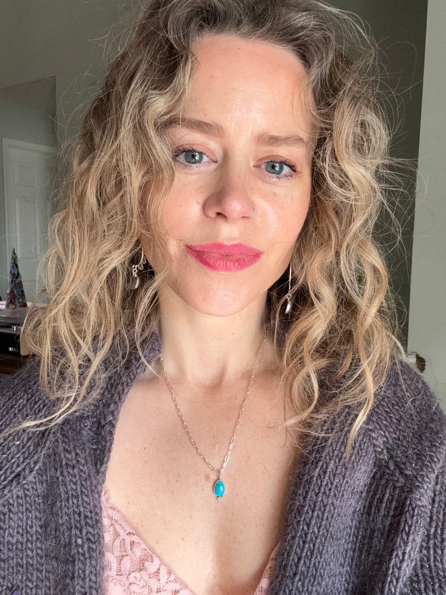 Turquoise Dainty Drop - no.3