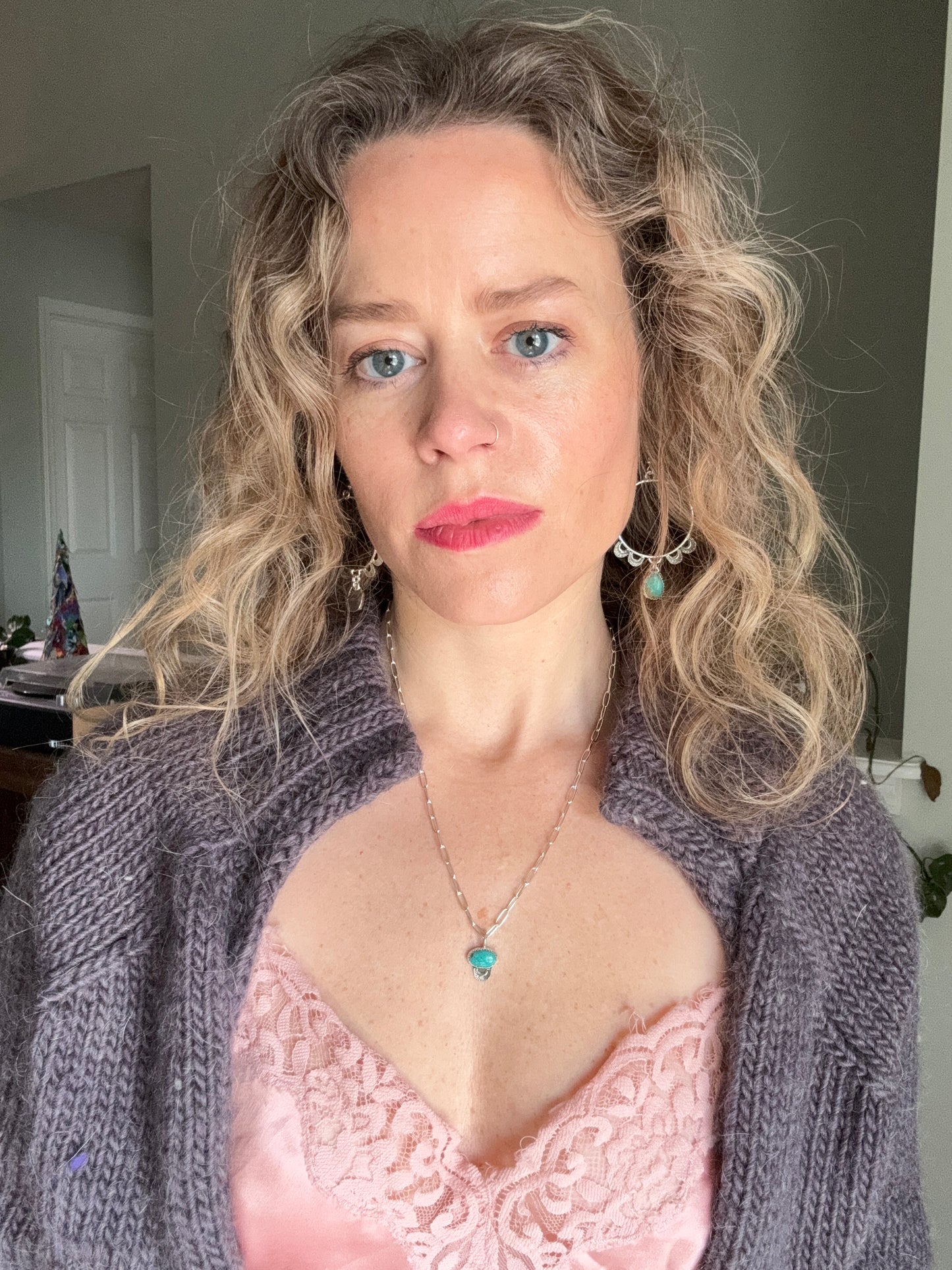 Turquoise Dainty Drop - no.2