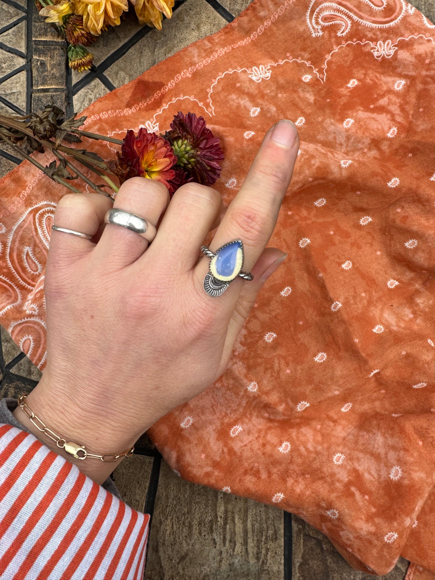Opalite "Taylor" Ring - size 7