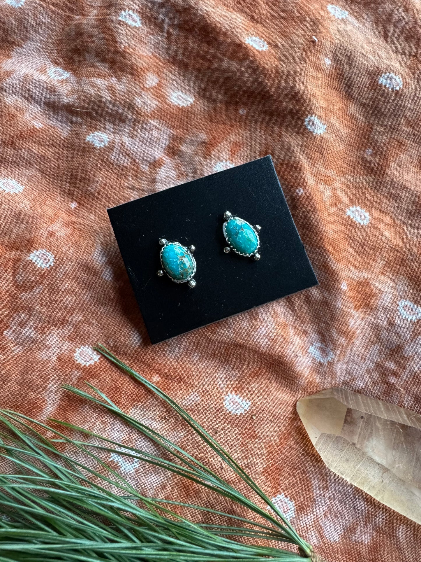 Catalina Turquoise "waypoint" Studs