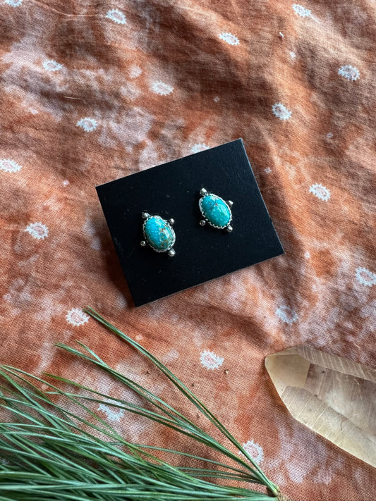 Catalina Turquoise "waypoint" Studs
