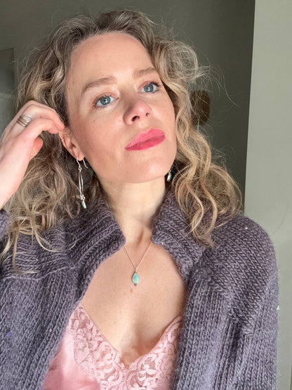 Turquoise Dainty Drop - no.7