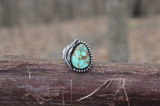 Sonoran Mountain Turquoise Ring - size 7 1/2