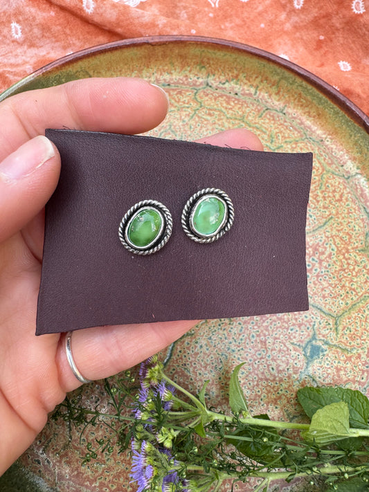 Sonoran Gold Turquoise studs no.1