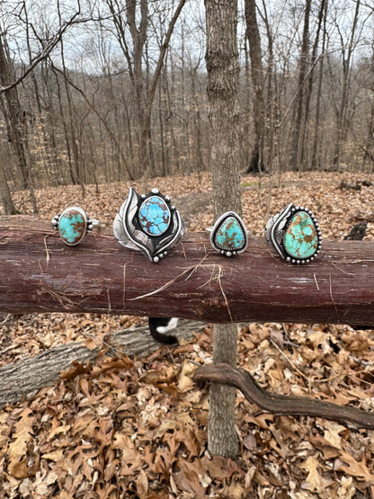 Sonoran Mountain Turquoise Ring - size 7 1/2