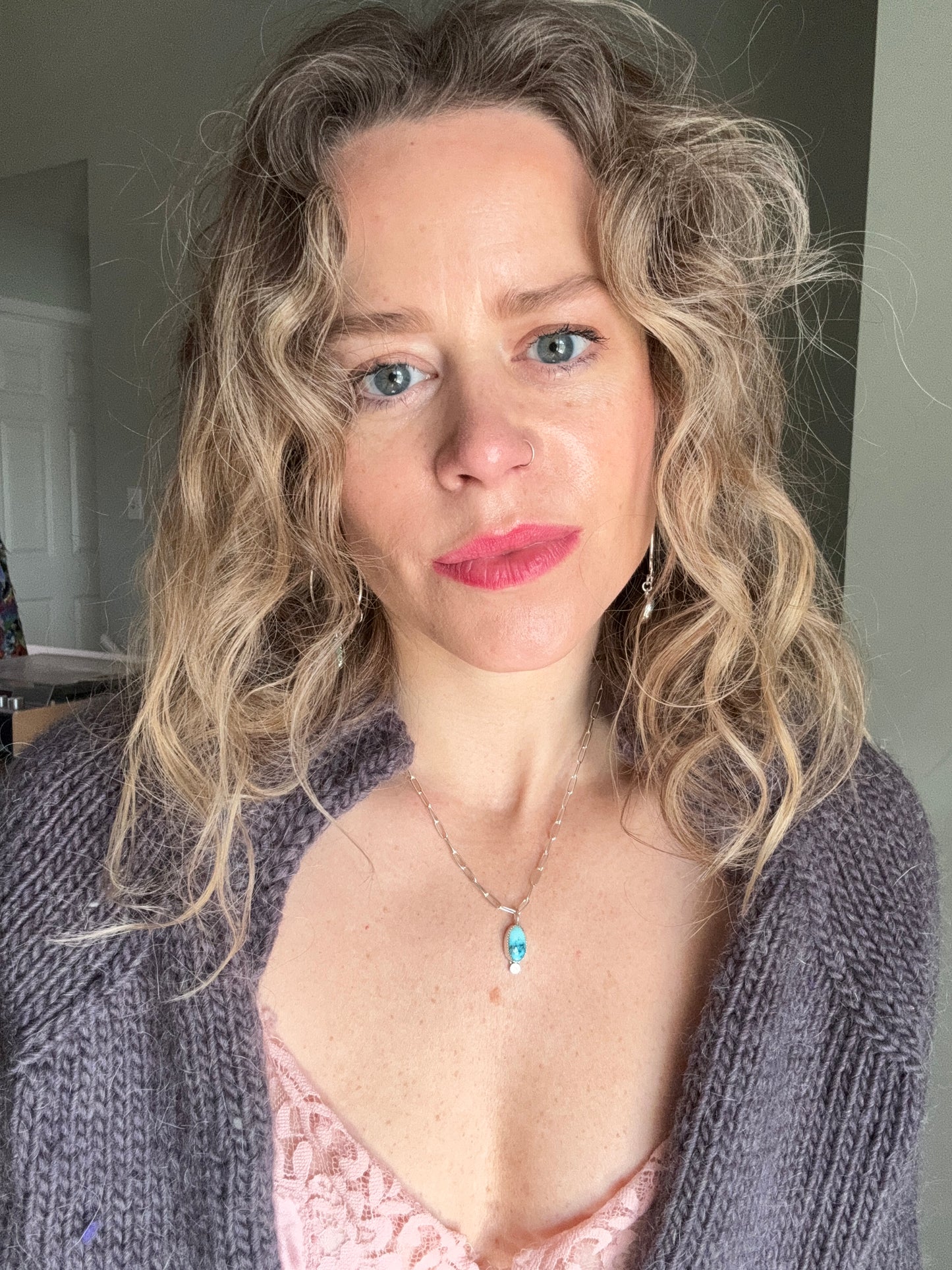 Turquoise Dainty Drop - no.5