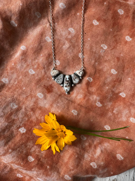 Dry Creek Turquoise Truckee Bib Necklace no. 2