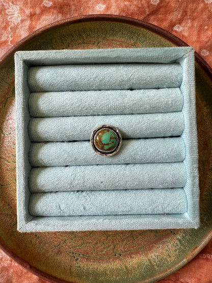 Royston Turquoise "Compass" Ring - Size 6
