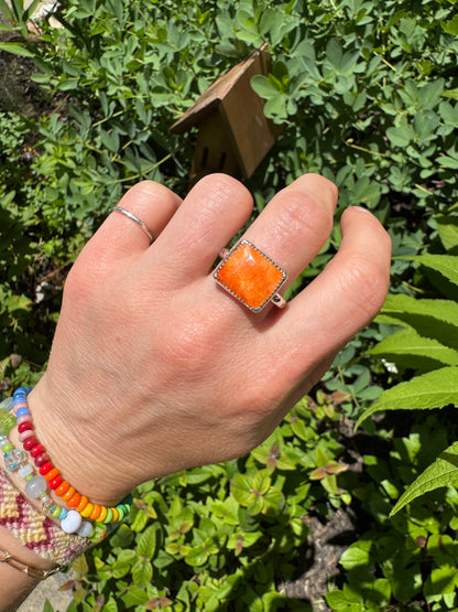 Spiny Oyster ring - size 10