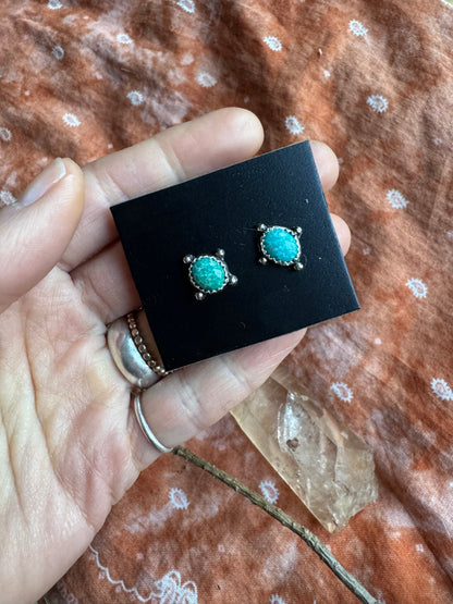 Catalina Turquoise "waypoint" Studs
