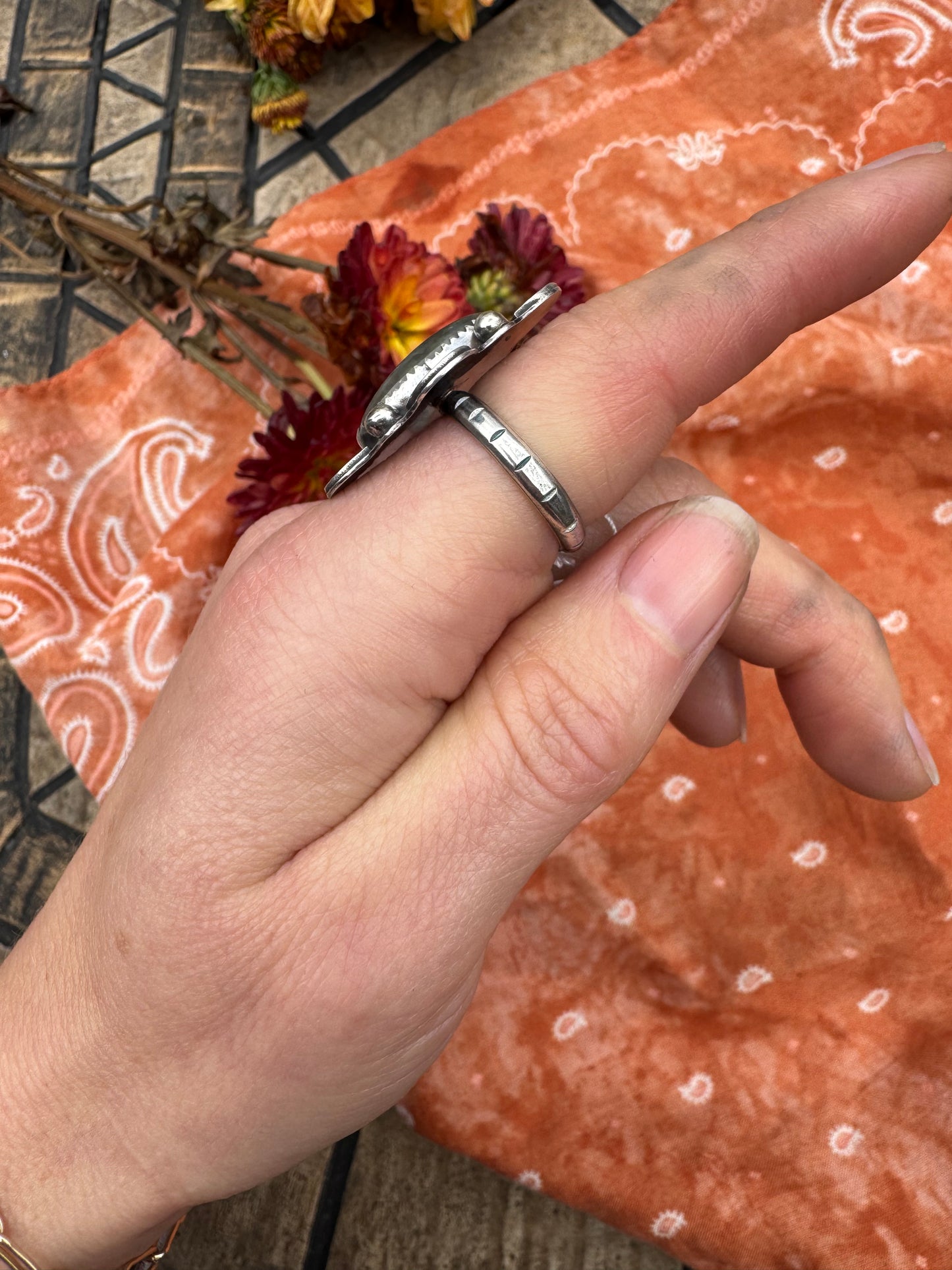 Labradorite "Reflections" ring - size 6 1/4