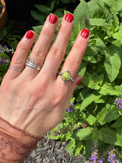 Verde Valley Turquoise "Waypoint" Ring - Size 9