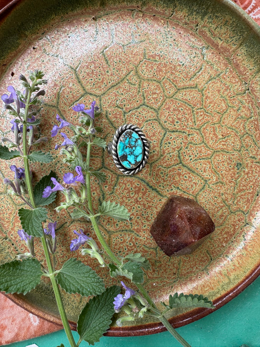 Hubei Turquoise Ring - size 8 1/2