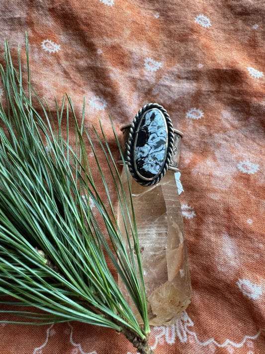 White Buffalo Statement ring - size 11