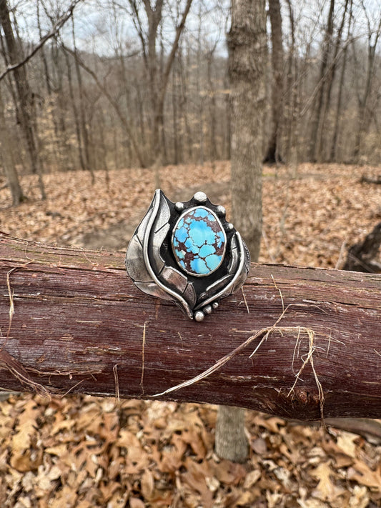 Golden Hills Statement Ring - size 8 1/4