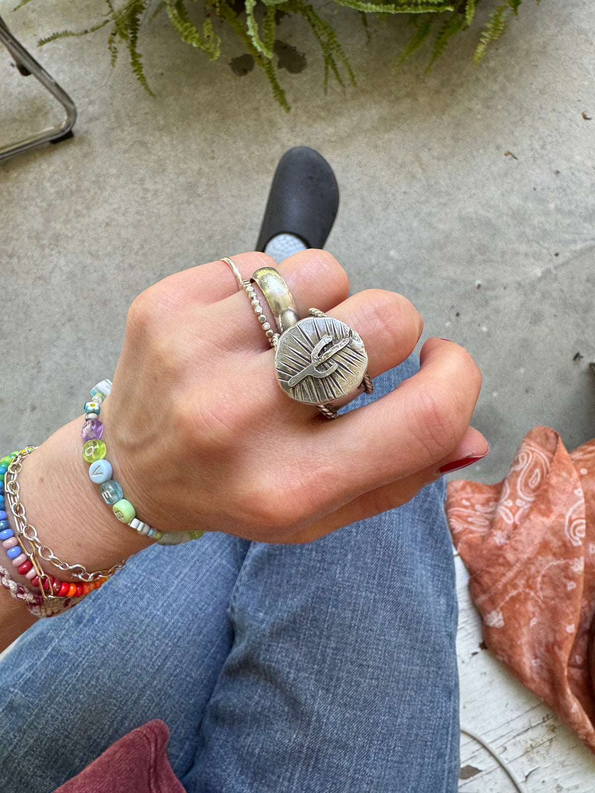 Saguaro Ring - Size 9 3/4