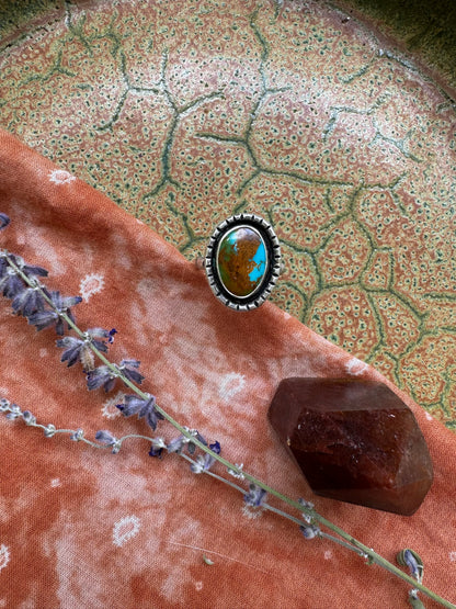 Royston Turquoise Ring - Size 7 1/4