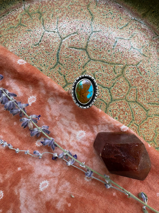 Royston Turquoise Ring - Size 7 1/4