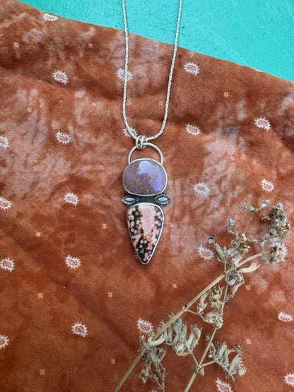 Pink & Purple Pendant