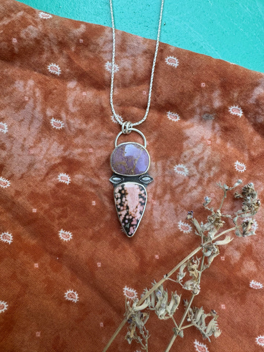Pink & Purple Pendant
