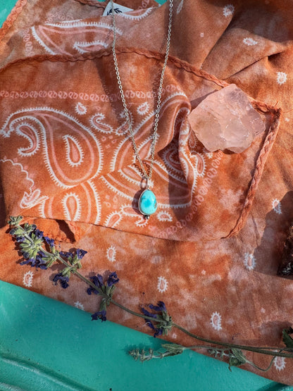 Turquoise Drop no.16
