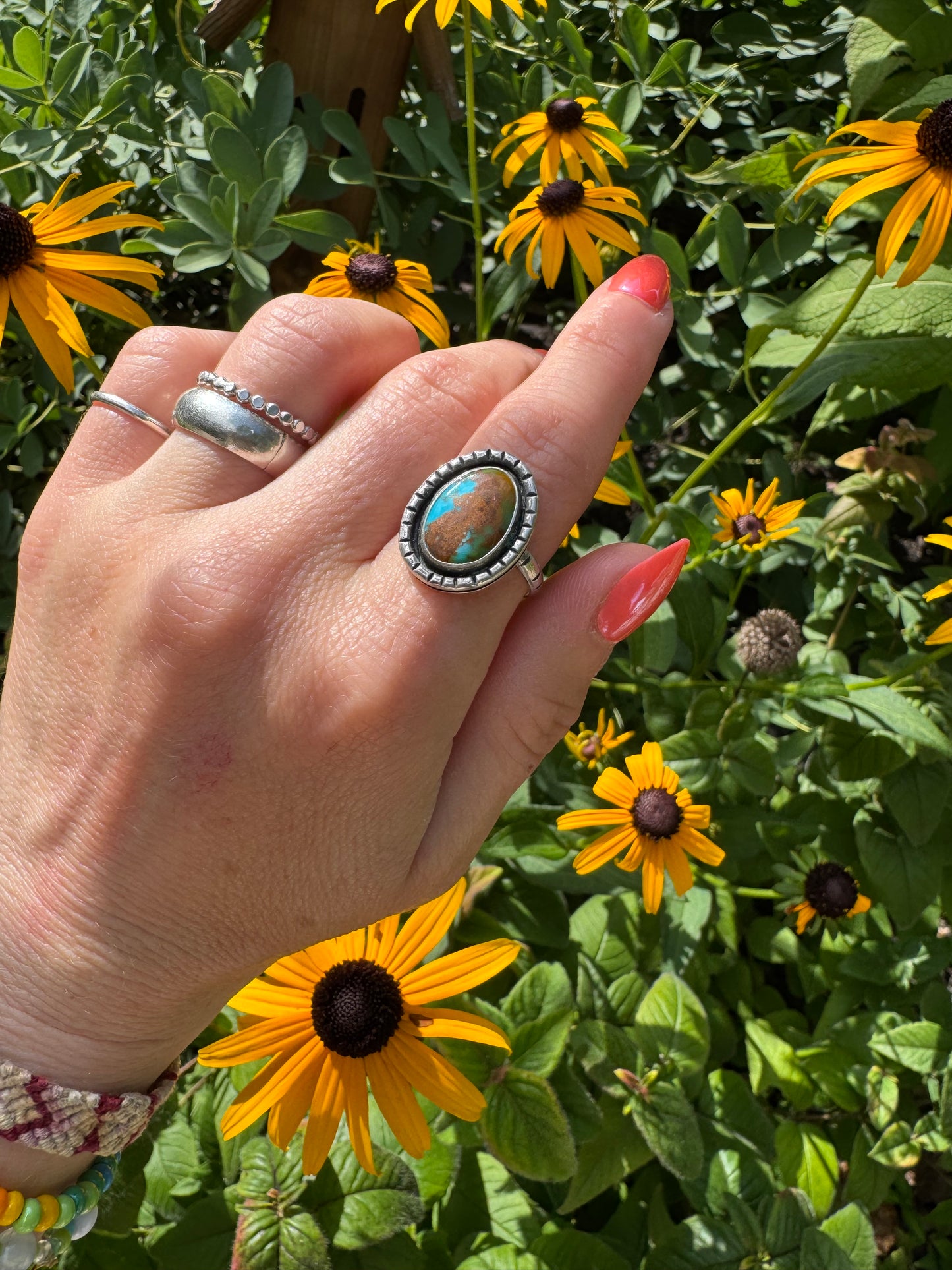 Royston Turquoise Ring - Size 7 1/4