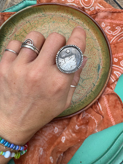 Summit Peak Ring - Size 8 3/4