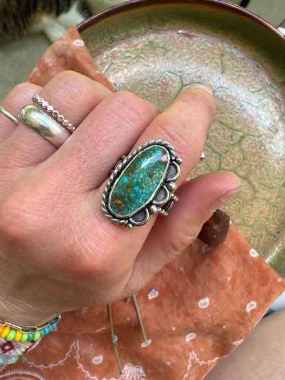 Catalina Turquoise Ring - Size 8 1/2