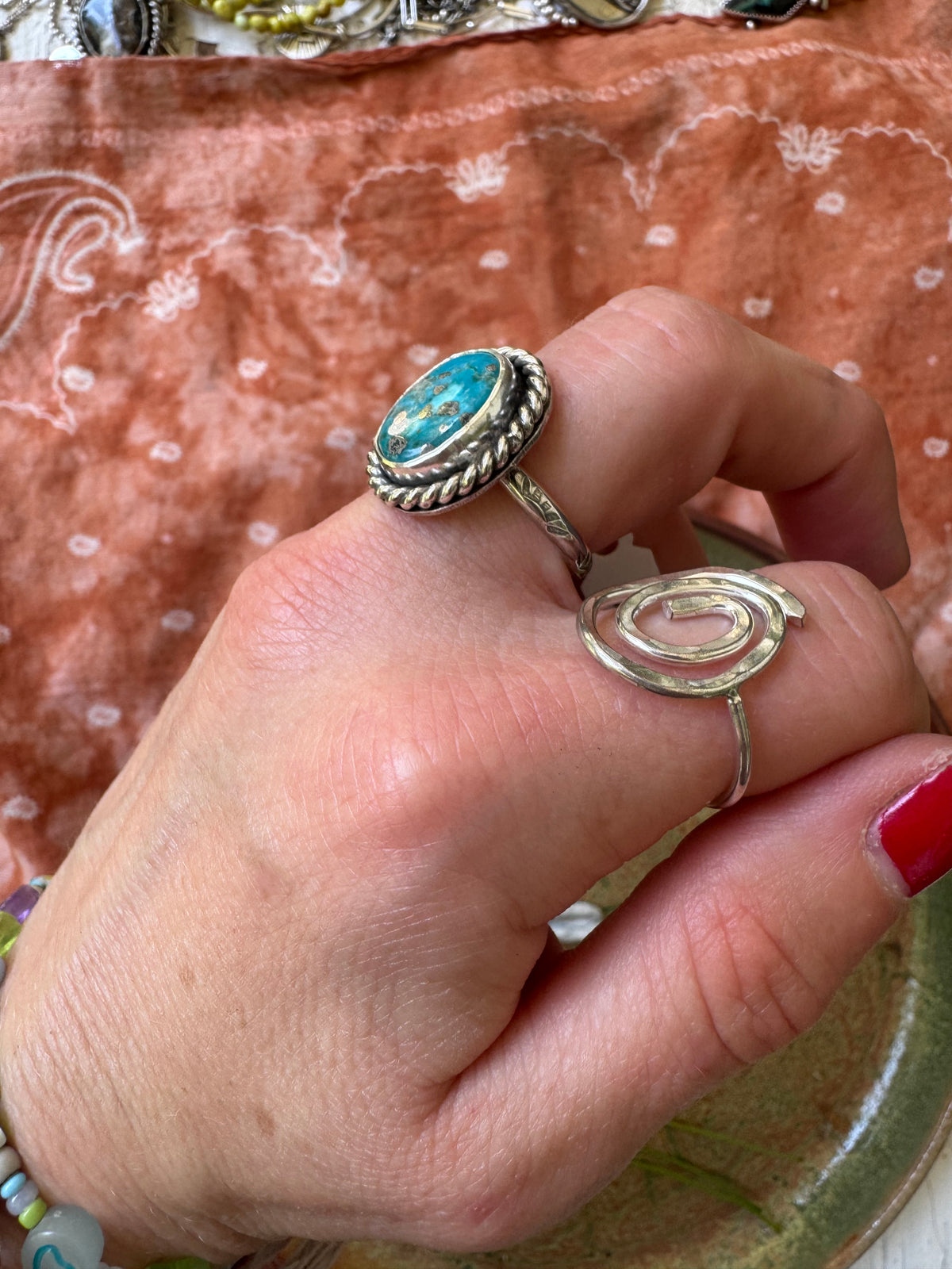 Sonoran Gem Turquoise Ring - Size 8