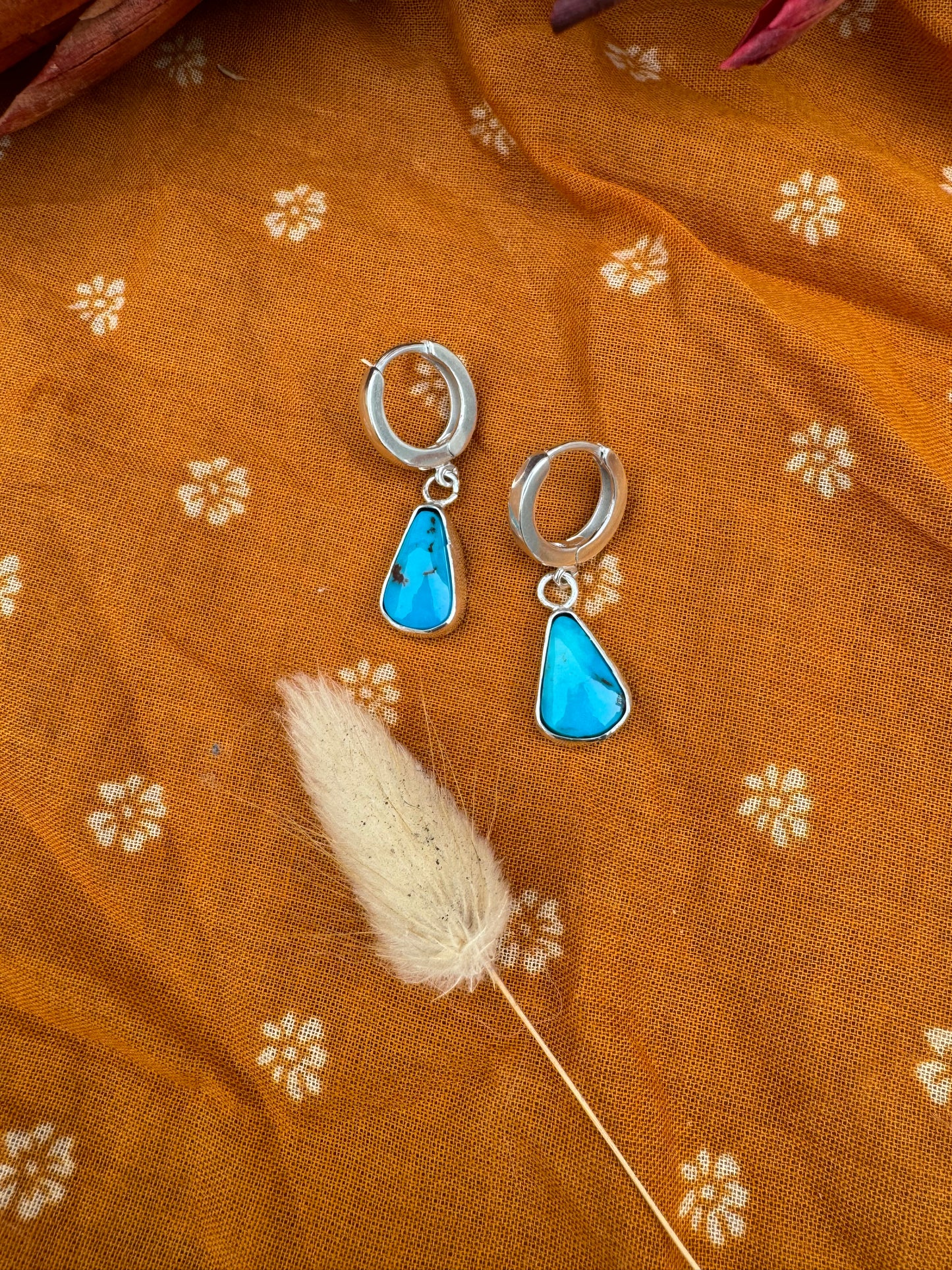Egyptian Turquoise Earrings
